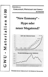 Cover: GWU-Materialien 4/00 - "New Economy"