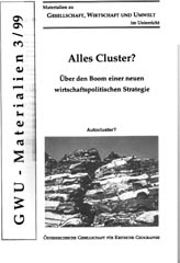 Cover: GWU-Materialien 3/99 - Alles Cluster?